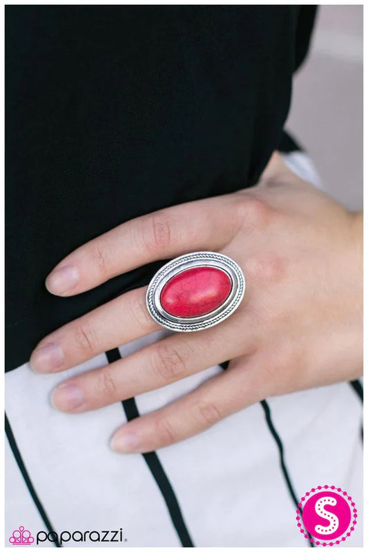 Paparazzi Ring ~ The Rancher - Red