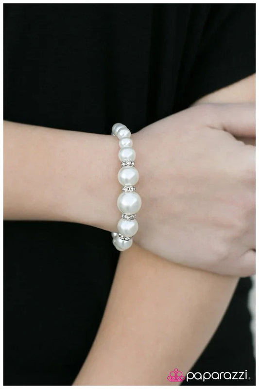 Paparazzi Bracelet ~ The Princess Bride - White