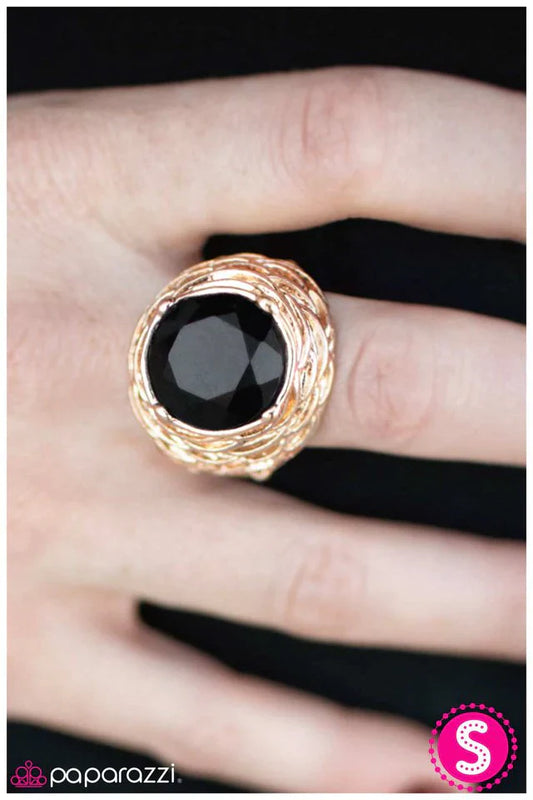 Paparazzi Ring ~ Did Somebody Say Sparkle? - Black