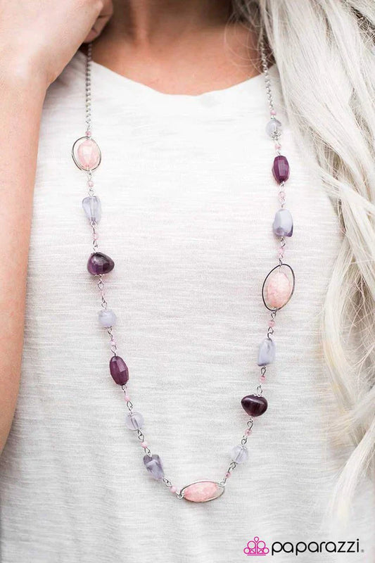 Paparazzi Necklace ~ So Sophisticated - Purple