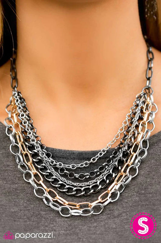 Paparazzi Necklace ~ Calm Before The Storm - Black