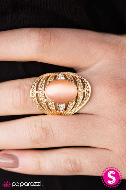 Paparazzi Ring ~ Banquet Hall - Gold