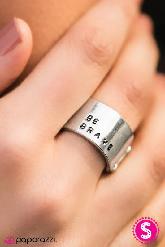 Paparazzi Ring ~ Bravest Of Them All - Silver