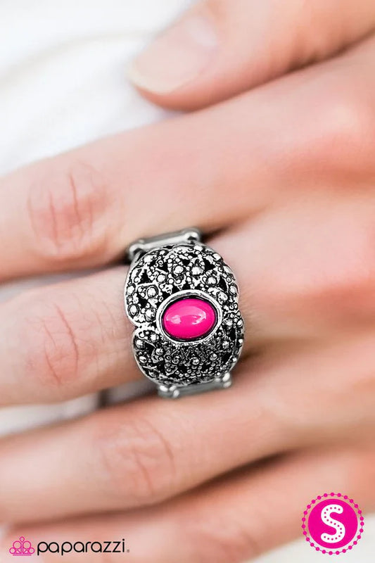 Paparazzi Ring ~ Color Burst - Pink