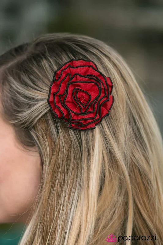 Paparazzi Hair Accessories ~ Wuthering Heights - Red