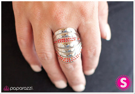Paparazzi Ring ~ Graded on a Curve - Red