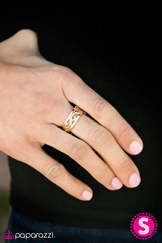 Paparazzi Ring ~ Beneath The Waves - Gold