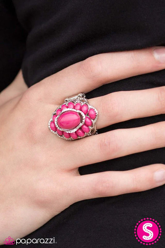 Paparazzi Ring ~ Will You BEAD My Girl? - Pink