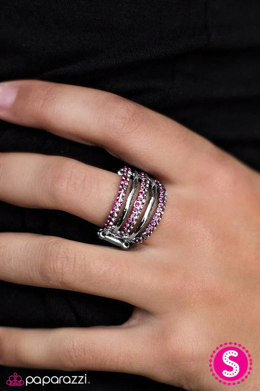 Paparazzi Ring ~ All That Sparkles - Pink