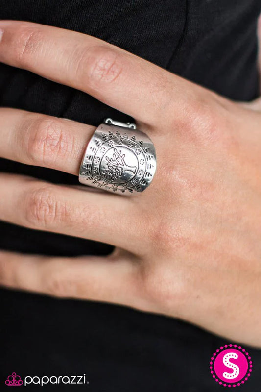 Paparazzi Ring ~ Its A TREE Country! - Silver