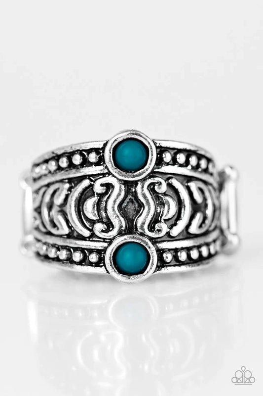 Paparazzi Ring ~ Lost In The Amazon - Blue