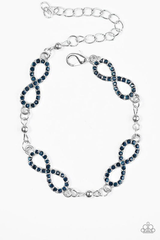 Paparazzi Bracelet ~ Time and Time Again - Blue