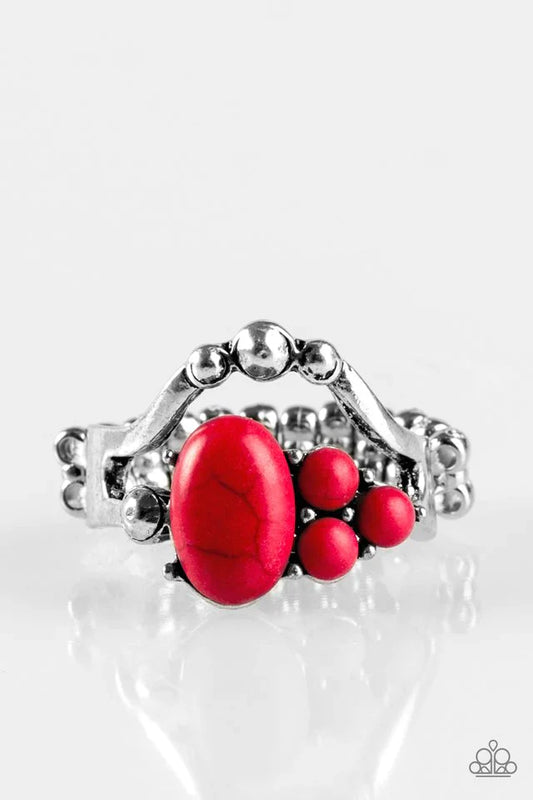 Paparazzi Ring ~ BEAD What You Want To BEAD - Red