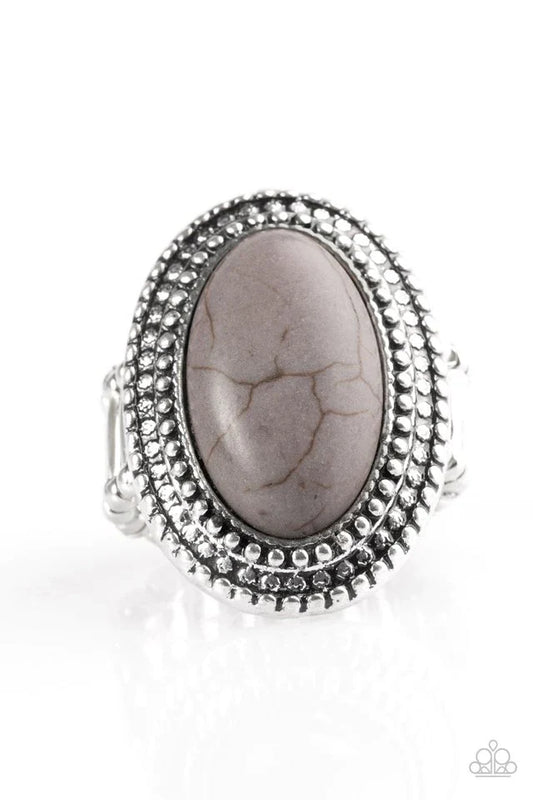 Paparazzi Ring ~ Country Girl Chic - Silver