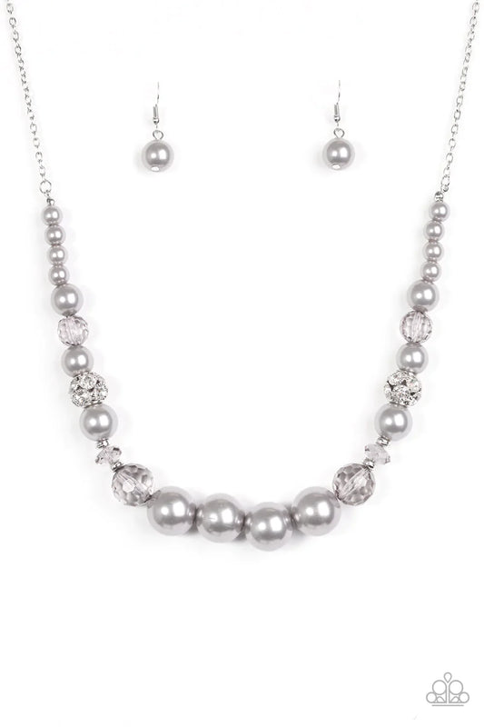 Paparazzi Necklace ~ The Wedding Party - Silver