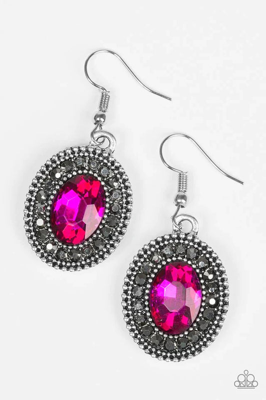 Paparazzi Earring ~ Wonderfully West Side Story - Pink