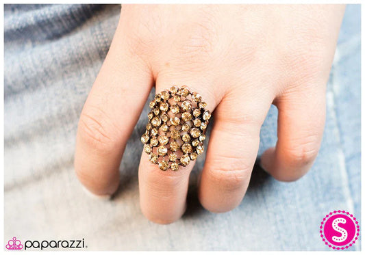 Paparazzi Ring ~ Blind Spot - Copper