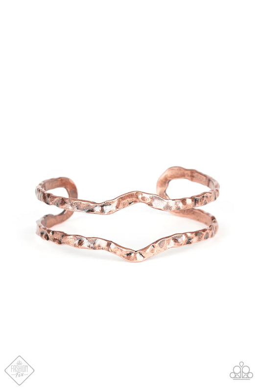 Paparazzi Bracelet ~ Rustic Ruler  - Copper