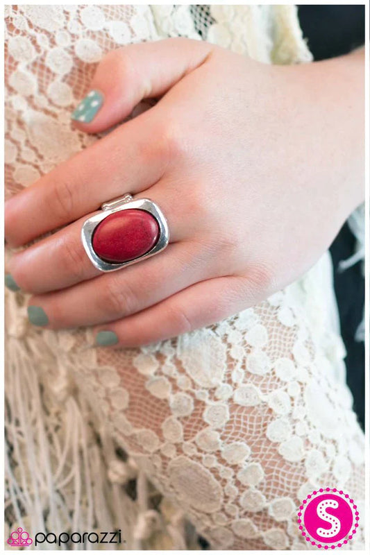 Paparazzi Ring ~ Earth Angel - Red