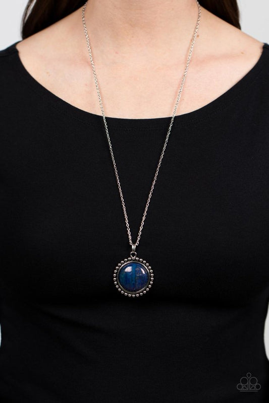 Sonoran Summer - Blue - Paparazzi Necklace Image