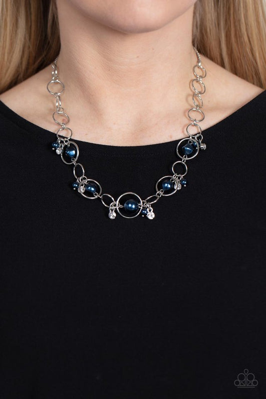 Think of the POSH-ibilities! - Blue - Paparazzi Necklace Image