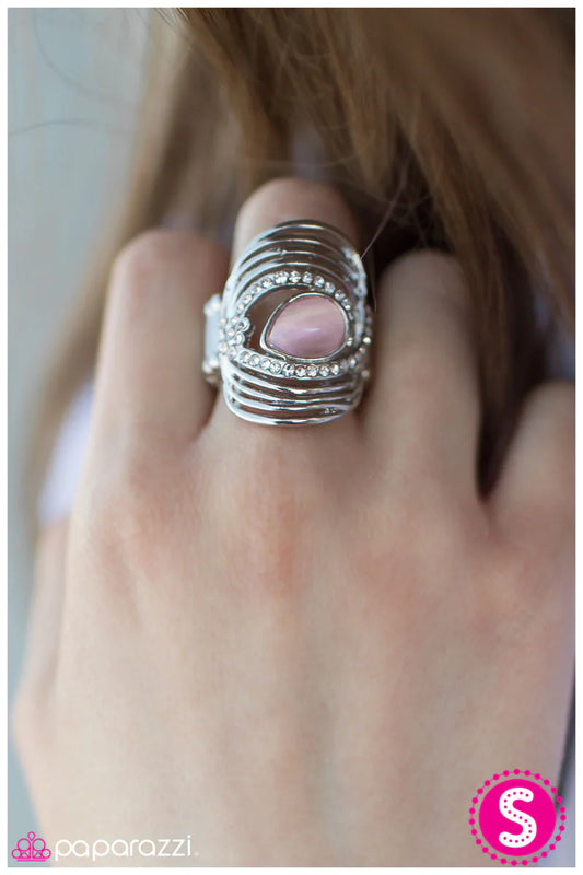 Paparazzi Ring ~ Belt It Out  - Pink
