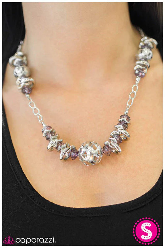 Paparazzi Necklace ~ Rant and Rave - Purple
