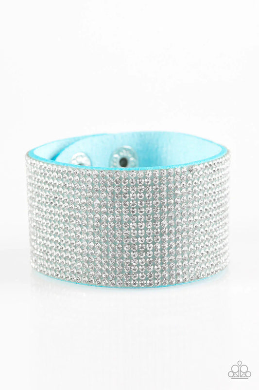 Paparazzi Bracelet ~ Roll With The Punches - Blue
