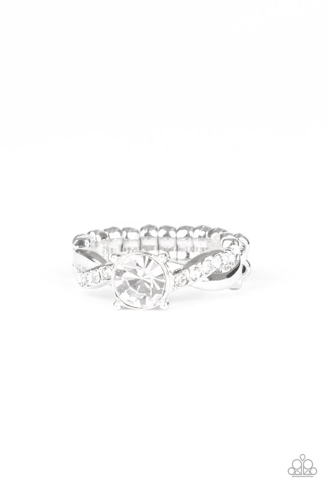 Prim and Proper - White - Paparazzi Ring Image