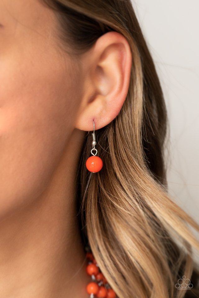 A La Vogue - Orange - Paparazzi Necklace Image