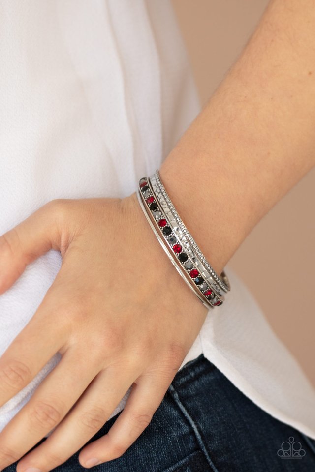 Fearless Shimmer - Multi - Paparazzi Bracelet Image
