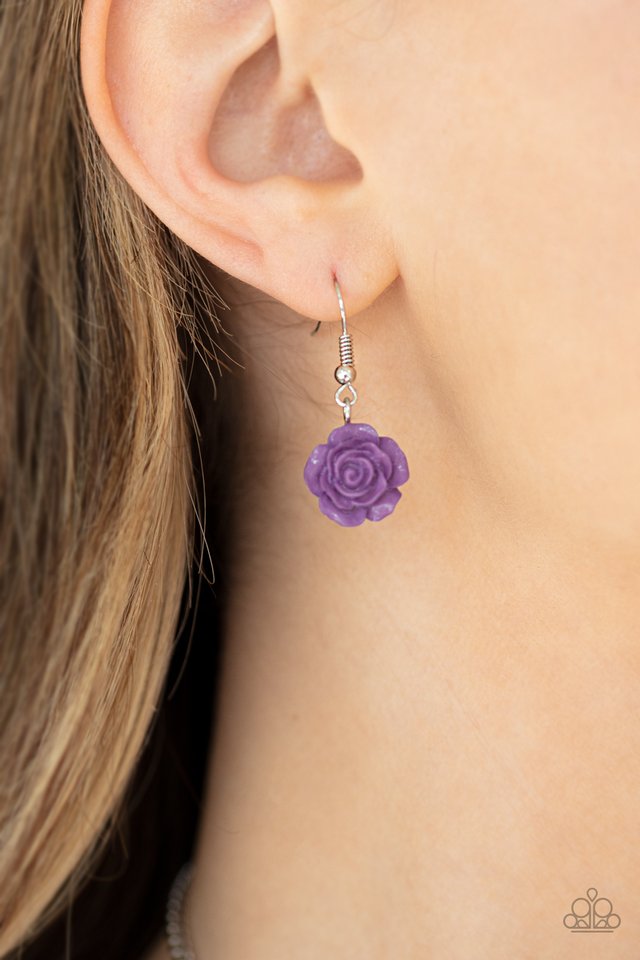 Garden Party Posh - Purple - Paparazzi Necklace Image
