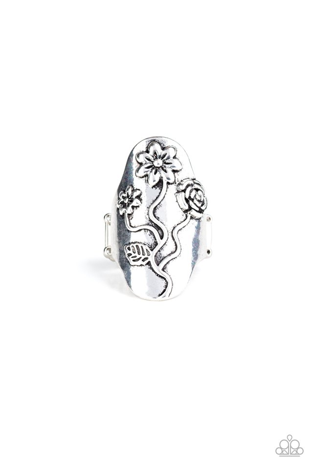 Garden Soul - Silver - Paparazzi Ring Image