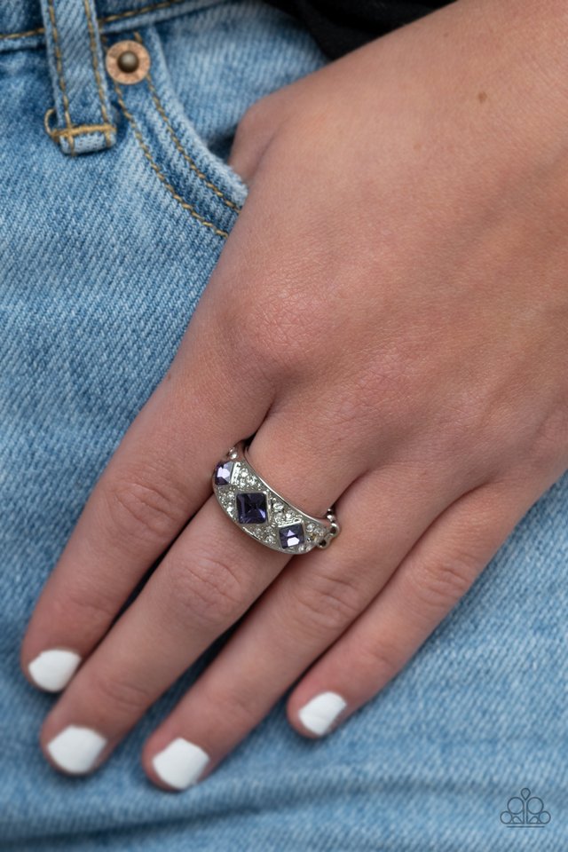 New Age Nouveau - Purple - Paparazzi Ring Image