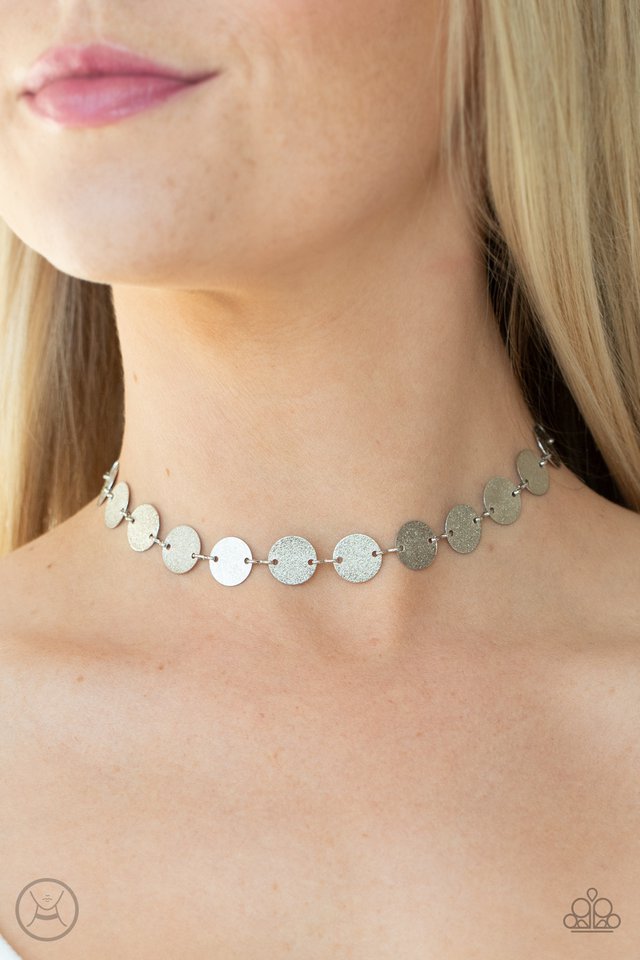 Reflection Detection - Silver - Paparazzi Necklace Image