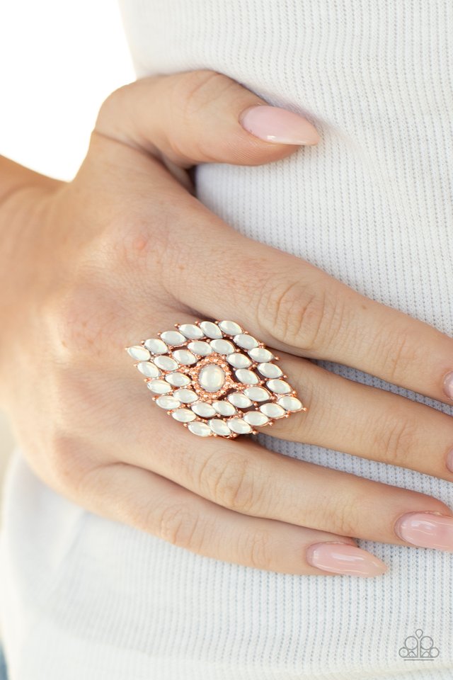 Incandescently Irresistible - Copper - Paparazzi Ring Image