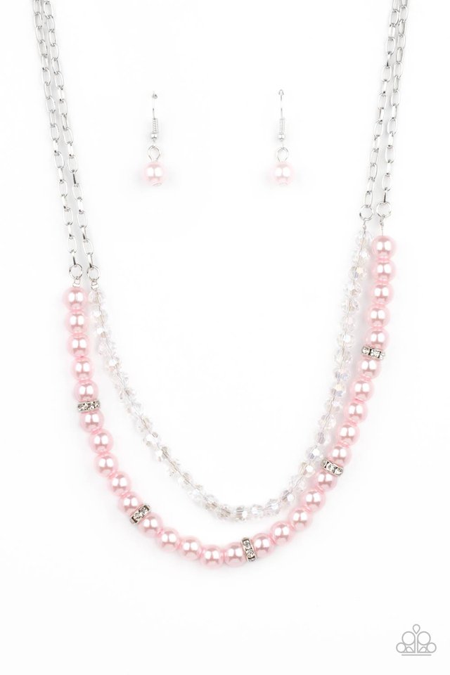 Parisian Princess - Pink - Paparazzi Necklace Image