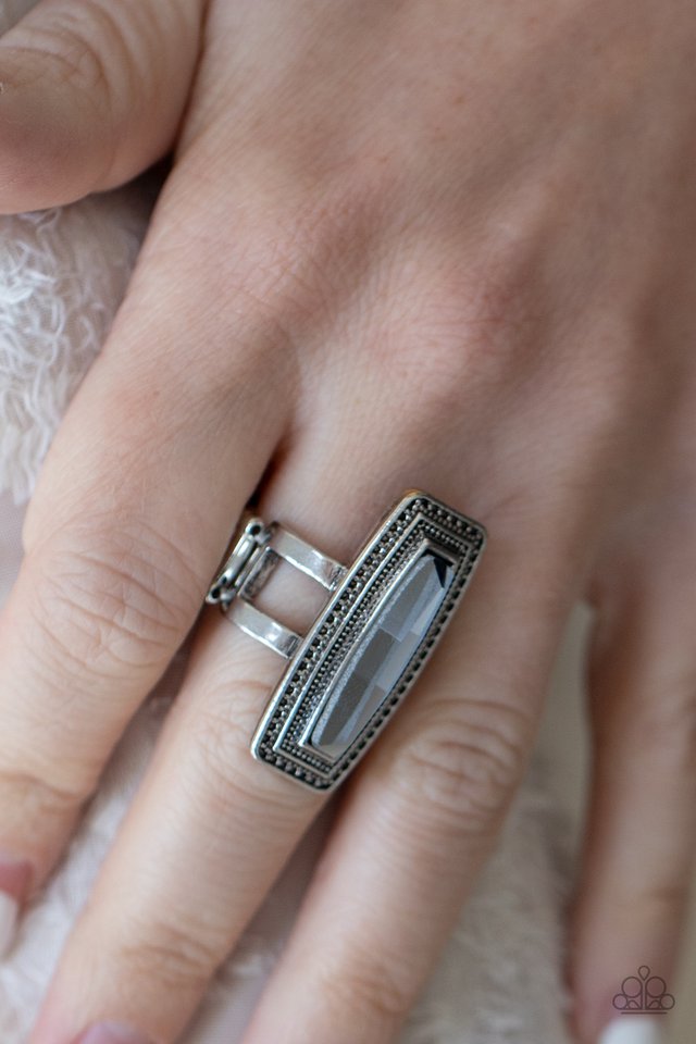 ​Luminary Luster - Silver - Paparazzi Ring Image
