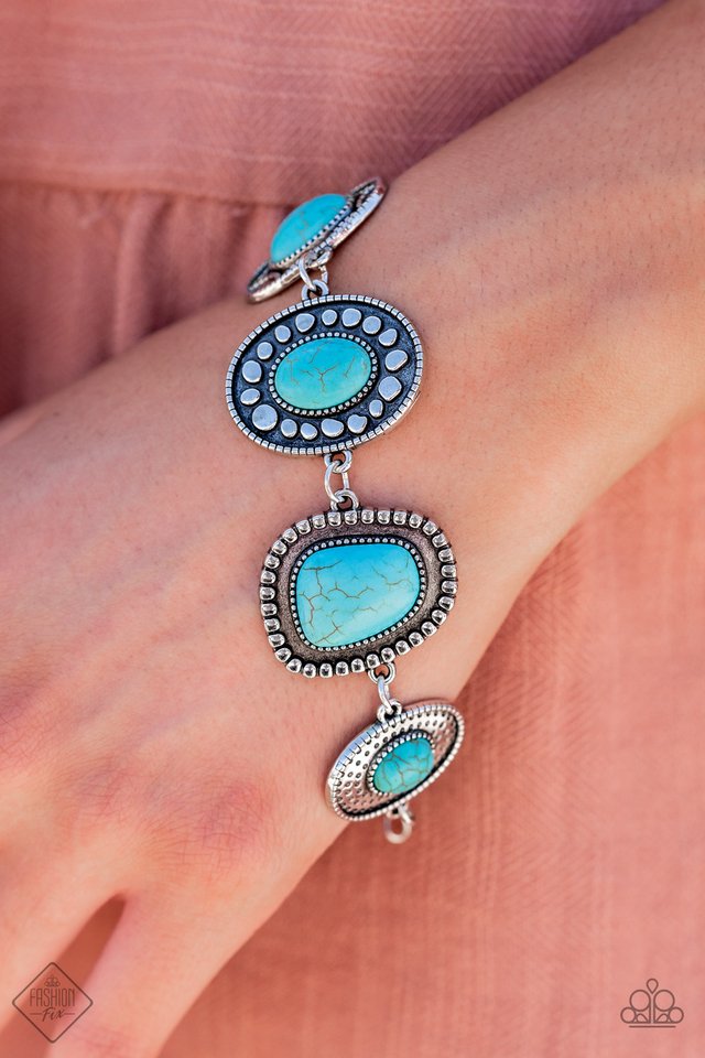 ​Taos Trendsetter - Blue - Paparazzi Bracelet Image