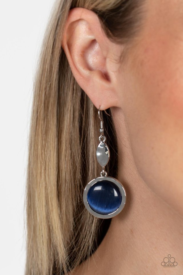 Magically Magnificent - Blue - Paparazzi Earring Image