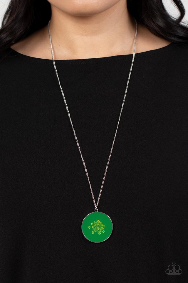 ​Prairie Picnic - Green - Paparazzi Necklace Image
