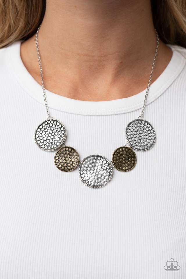 Self DISC-overy - Multi - Paparazzi Necklace Image