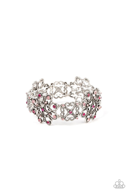 Regal Recognition - Pink - Paparazzi Bracelet Image