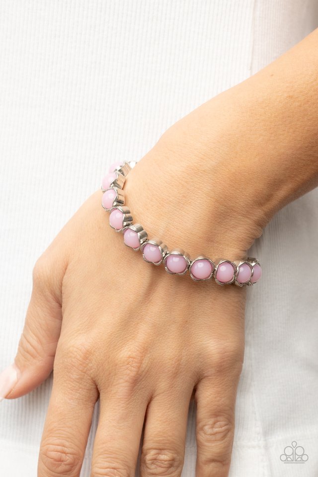 Lets be Buds - Pink - Paparazzi Bracelet Image