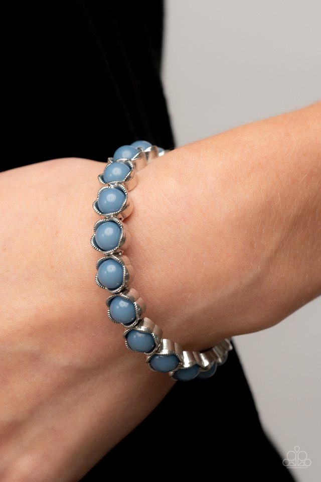 Lets be Buds - Blue - Paparazzi Bracelet Image