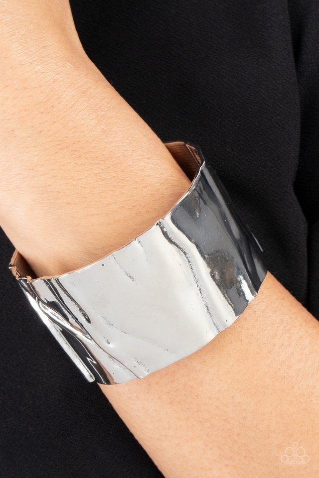 Modern Metallurgy - Silver - Paparazzi Bracelet Image